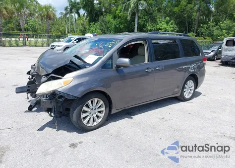 2011 Toyota Sienna Limited из США, поврежденный, VIN 5TDDK3DC2BS016086
